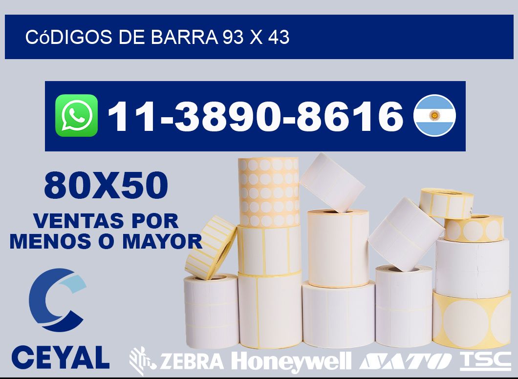 códigos de barra 93 x 43