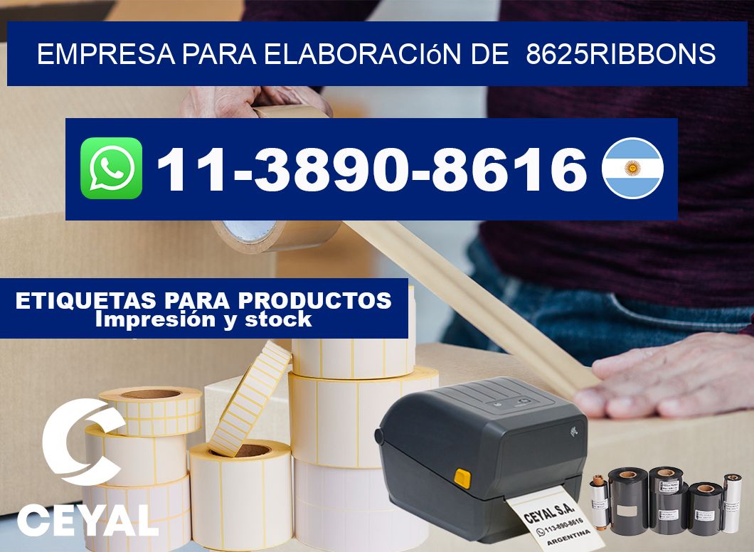empresa para elaboración de  8625ribbons