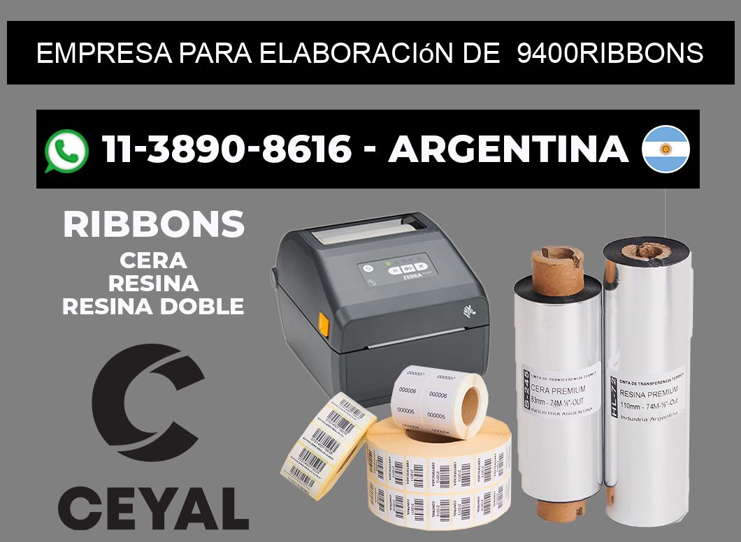 empresa para elaboración de 9400ribbons