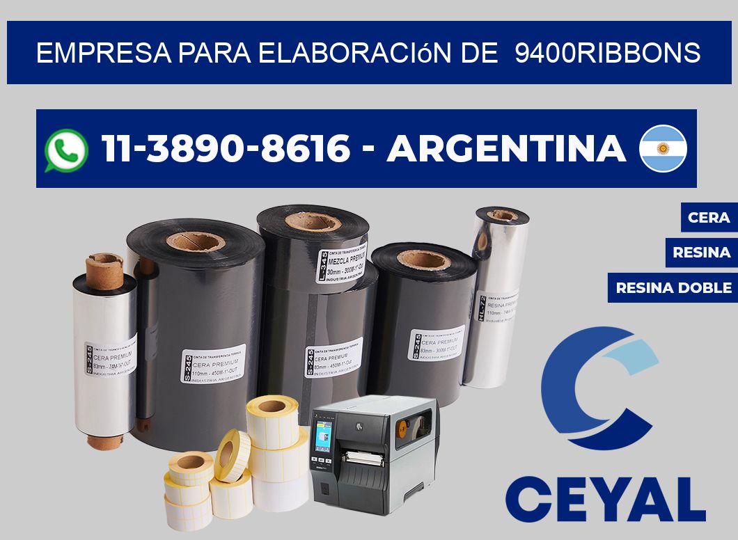 empresa para elaboración de  9400ribbons
