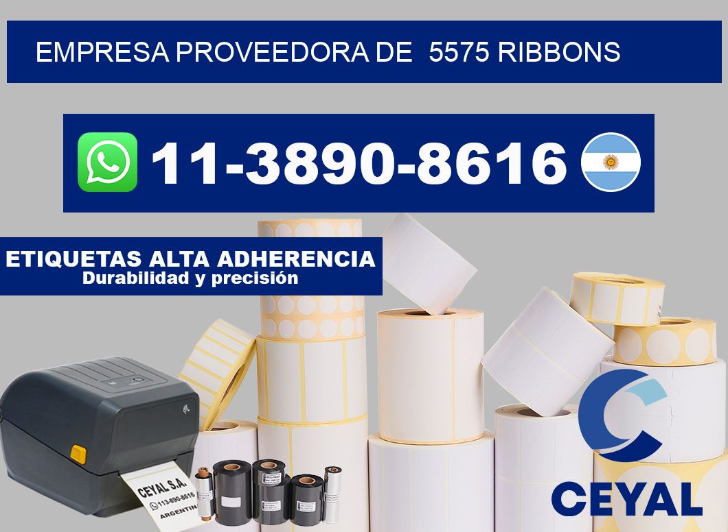 empresa proveedora de  5575 ribbons