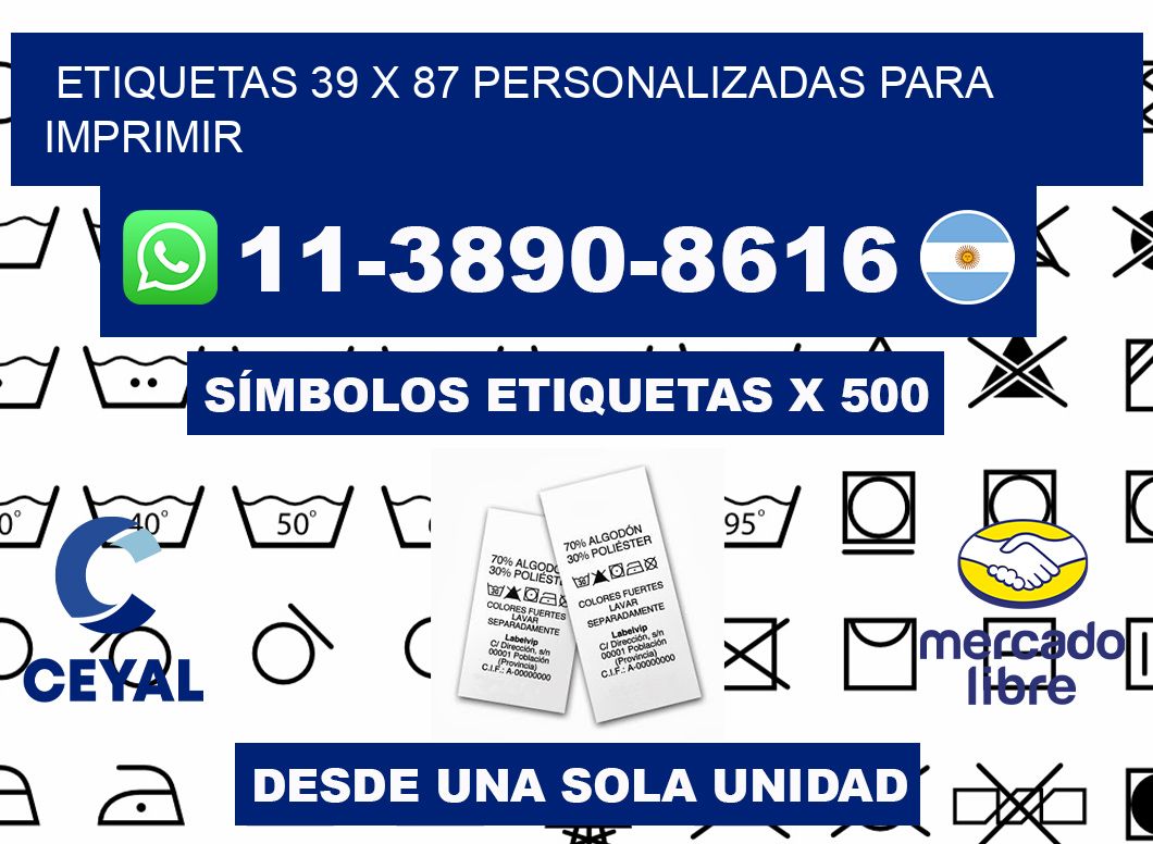 etiquetas 39 x 87 personalizadas para imprimir