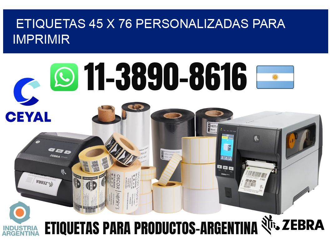 etiquetas 45 x 76 personalizadas para imprimir