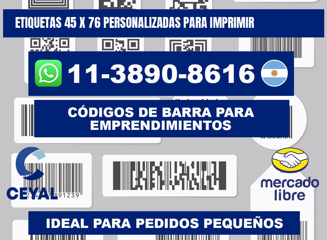 etiquetas 45 x 76 personalizadas para imprimir
