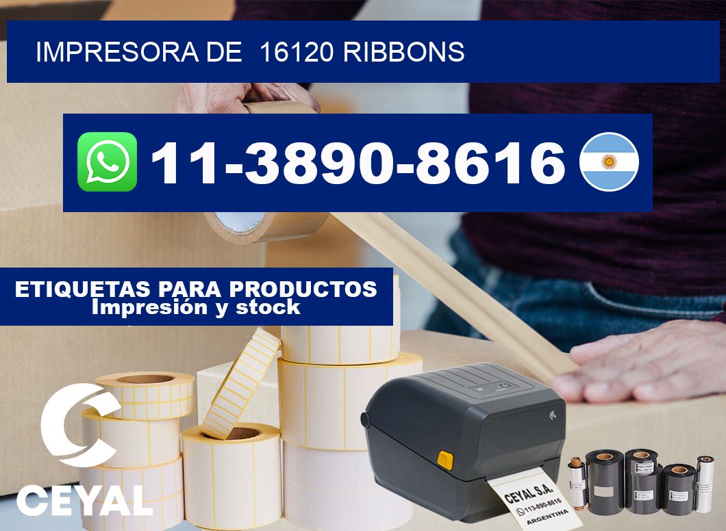 impresora de 16120 ribbons
