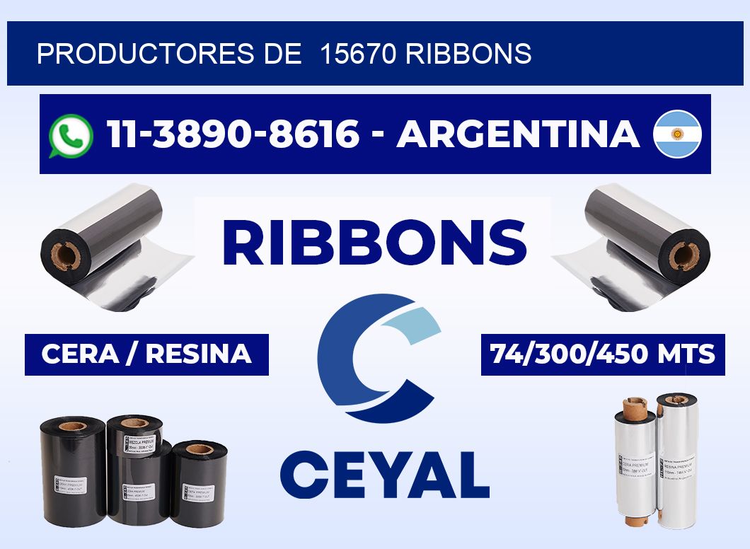 productores de 15670 ribbons