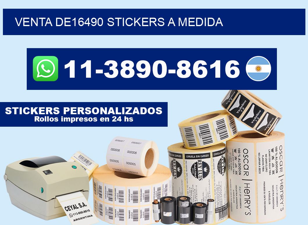 venta de16490 stickers a medida